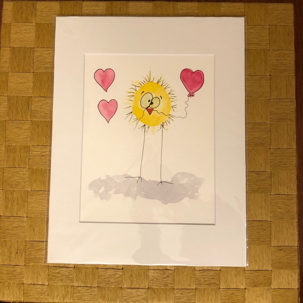 Original watercolor painting